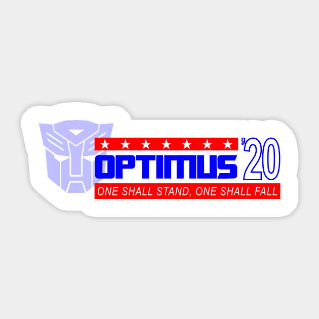Optimus Prime Campaign Sticker by GrumpyVulcanCampaign